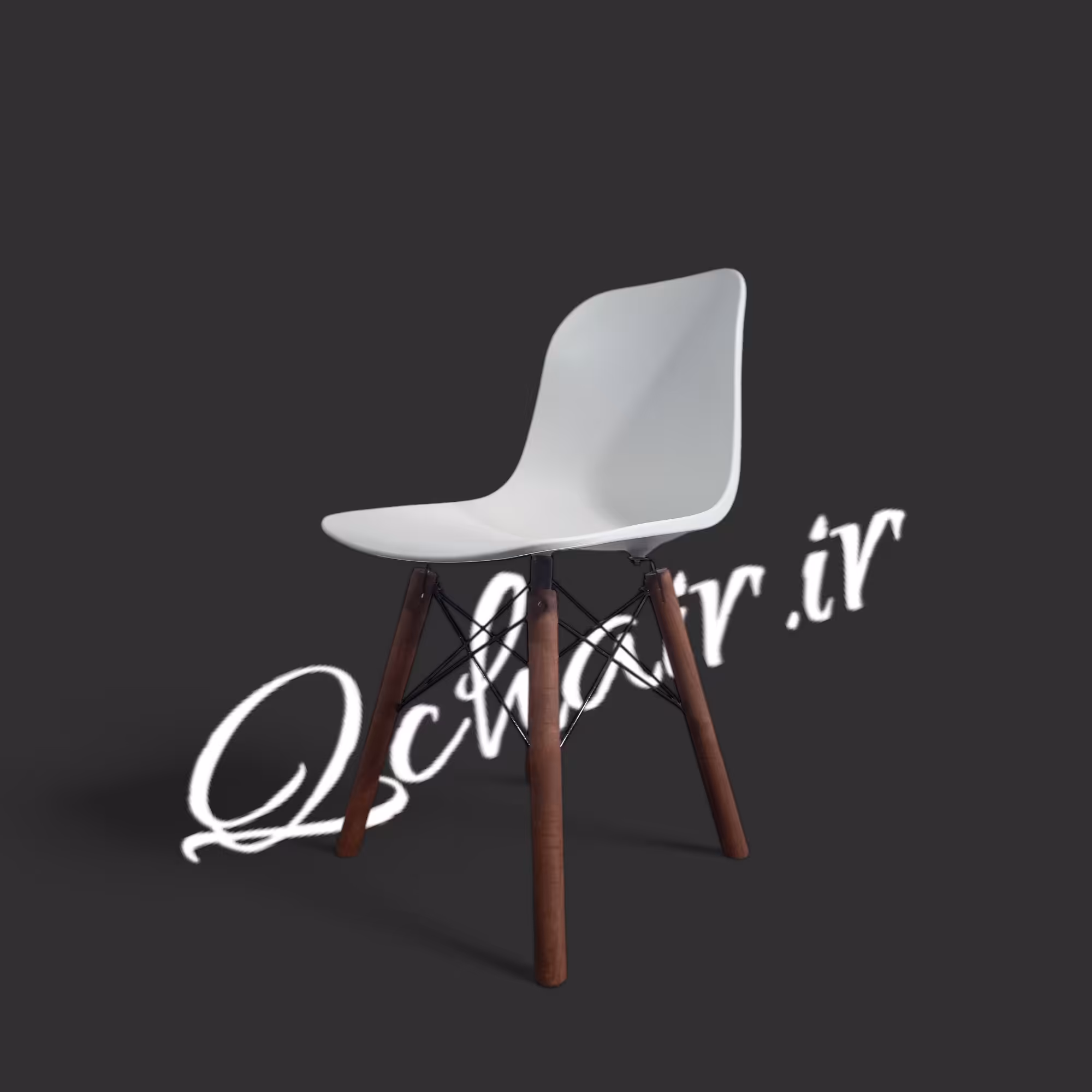 صندلی غذاخوری ایفلی فایبر نشکن ارسال پس کرایه