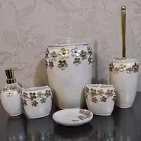 تولید کننده سرویس بهداشتی ارسال رایگان رنگ کرمی طلایی 