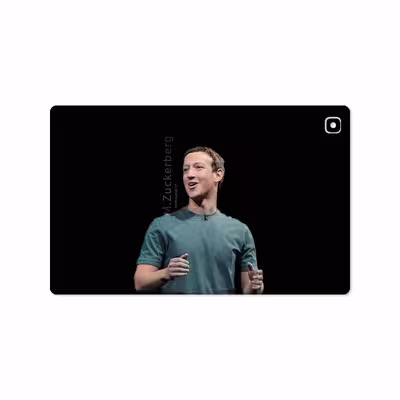 برچسب پوششی ماهوت مدل Mark Zuckerberg مناسب برای تبلت سامسونگ Galaxy Tab A7 10.4 LTE 2020 T505