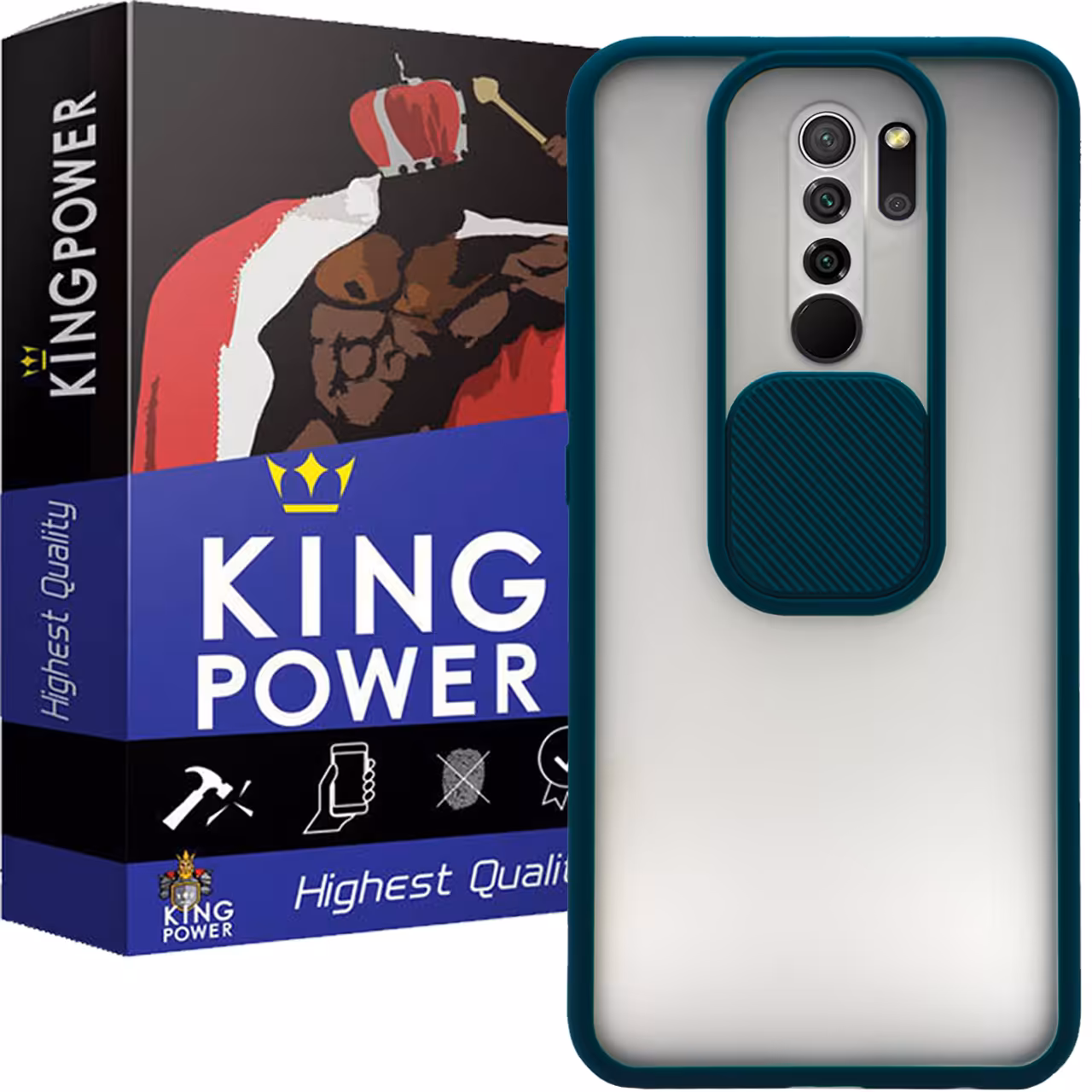 کاور کینگ پاور مدل PMK21 مناسب برای گوشی موبایل شیائومی Redmi Note 8 Pro 