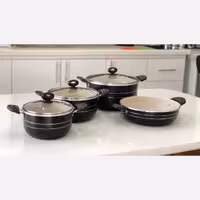 سرویس 7پارچه  طرح چدن داخل گرانیت هلنا(پس کرایه)