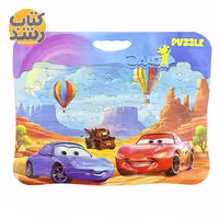 پازل صفحه ای 40 تکه داکو طرح مک کوئین
