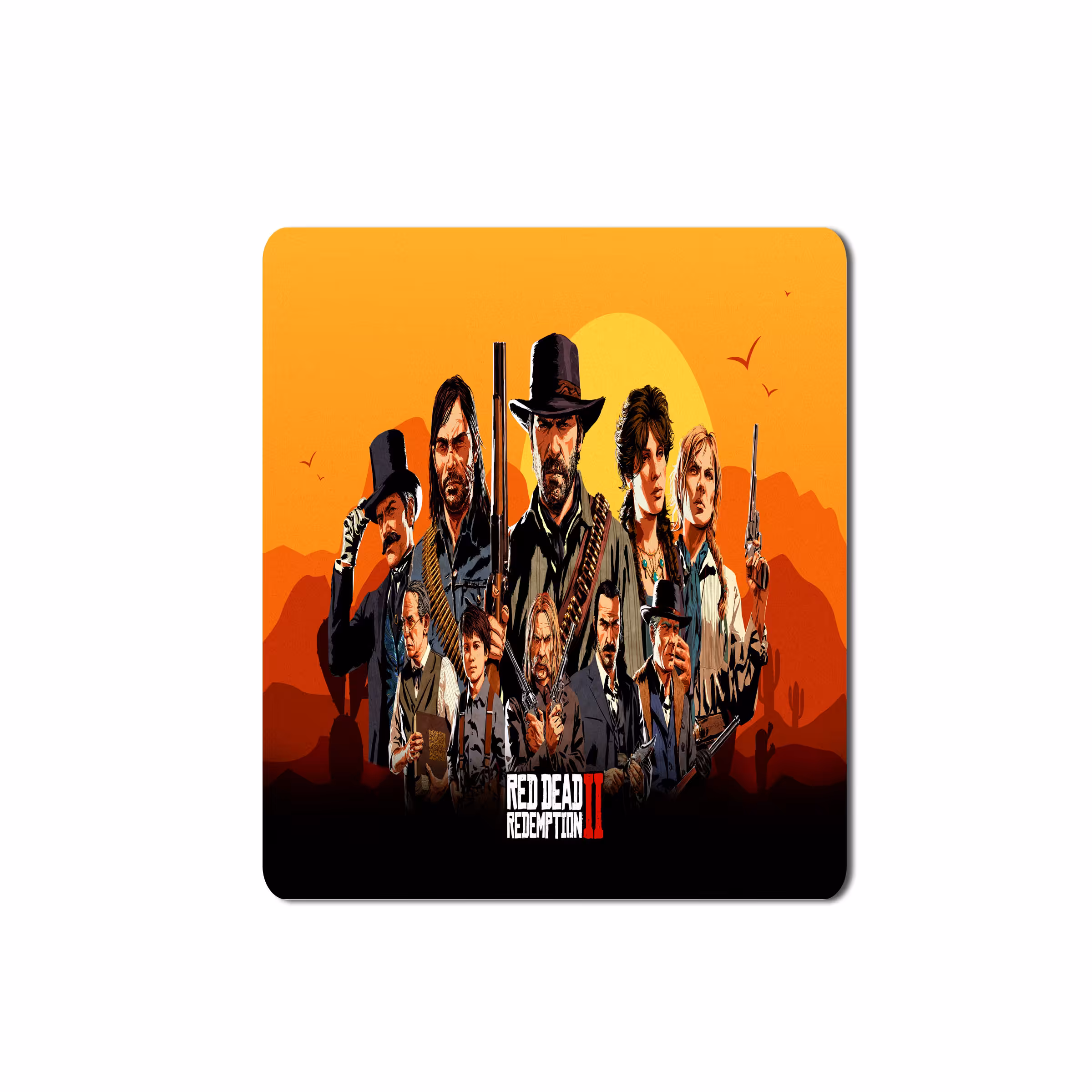 ماوس پد طرح بازی  Red Dead Redemption 2  مدل 04