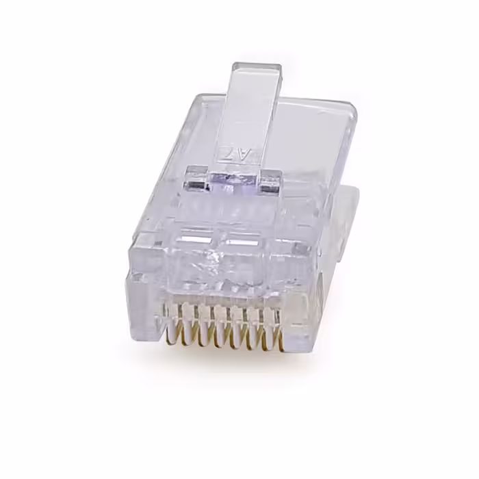 سوکت شبکه CAT5 مدل 8P8C بسته 50 عددی 