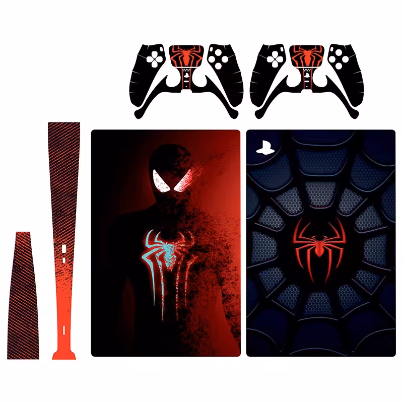 اسکین(برچسب)Playstation 5-مدل دیجیتال -طرح spiderman  -کد9-سفارشی