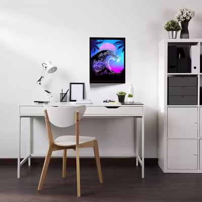 تابلو مدل GREAT WAVE کد F-7010