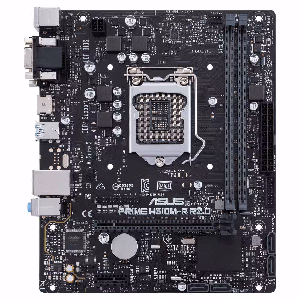 خرید مادربرد ایسوس MotherBoard ASUS PRIME H310M-R R2.0 با بهترین قیمت
