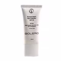 کرم ضدآفتاب بی رنگ SPF50 بولرو 50 میل


