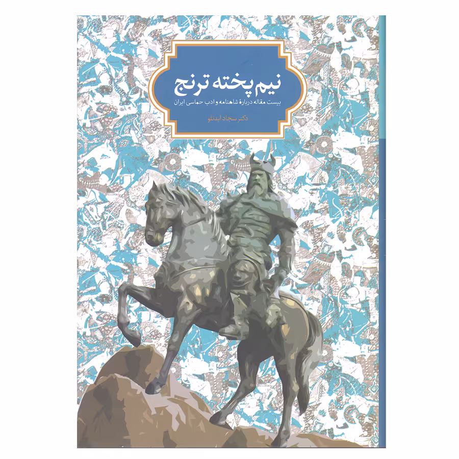 کتاب نیم پخته ترنج اثر دکتر سجاد آیدنلو انتشارات سخن 
