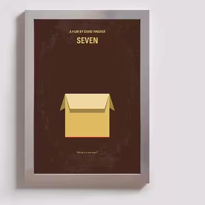 تابلو مدل فیلم هفت seven کد S043