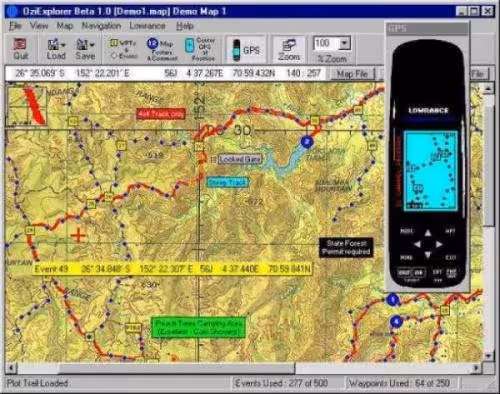 نرم افزار ویندوز OziExplorer 3.95.3f
