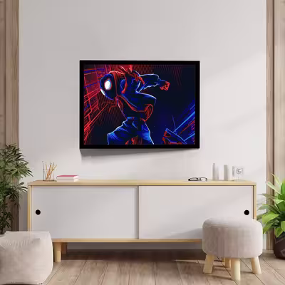 تابلو مدل spider man کد F-17025