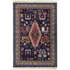 گلیم ماشینی جزیره طرح ارغوان مدل SO-8-VAN