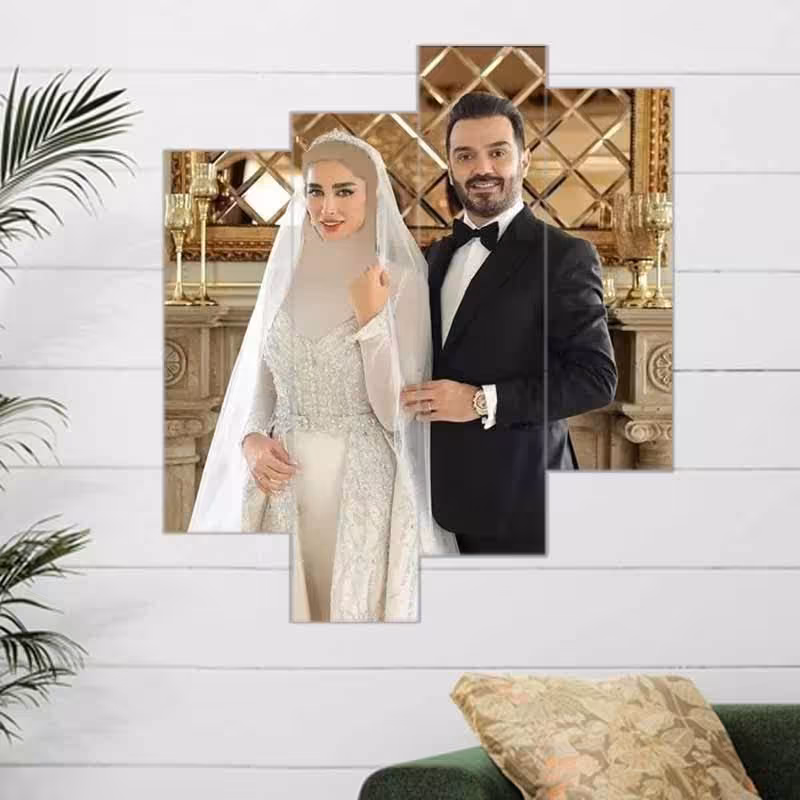 تابلو مدرن 4تیکه  سایز80