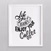 تابلو مدل نوشته انگلیسی طرح COFFEE کد 718