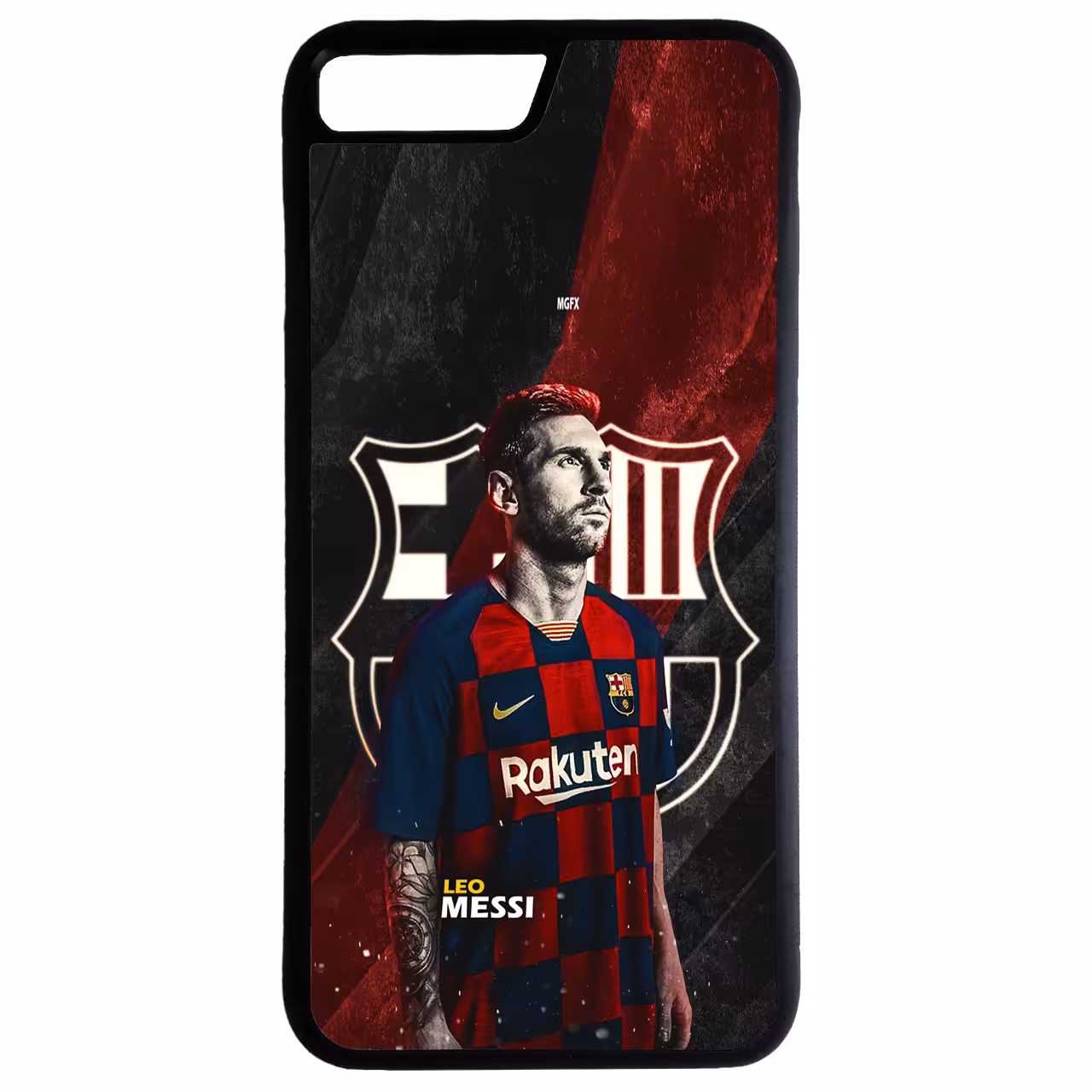 کاور طرح لیونل مسی کد 43227 مناسب برای گوشی موبایل اپل iphone 7 plus/8 plus