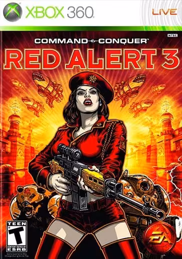 بازی ایکس باکس 360 red alert 3