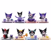 فیگور کرومی Kuromi همراه صفحه بسته 8 عددی