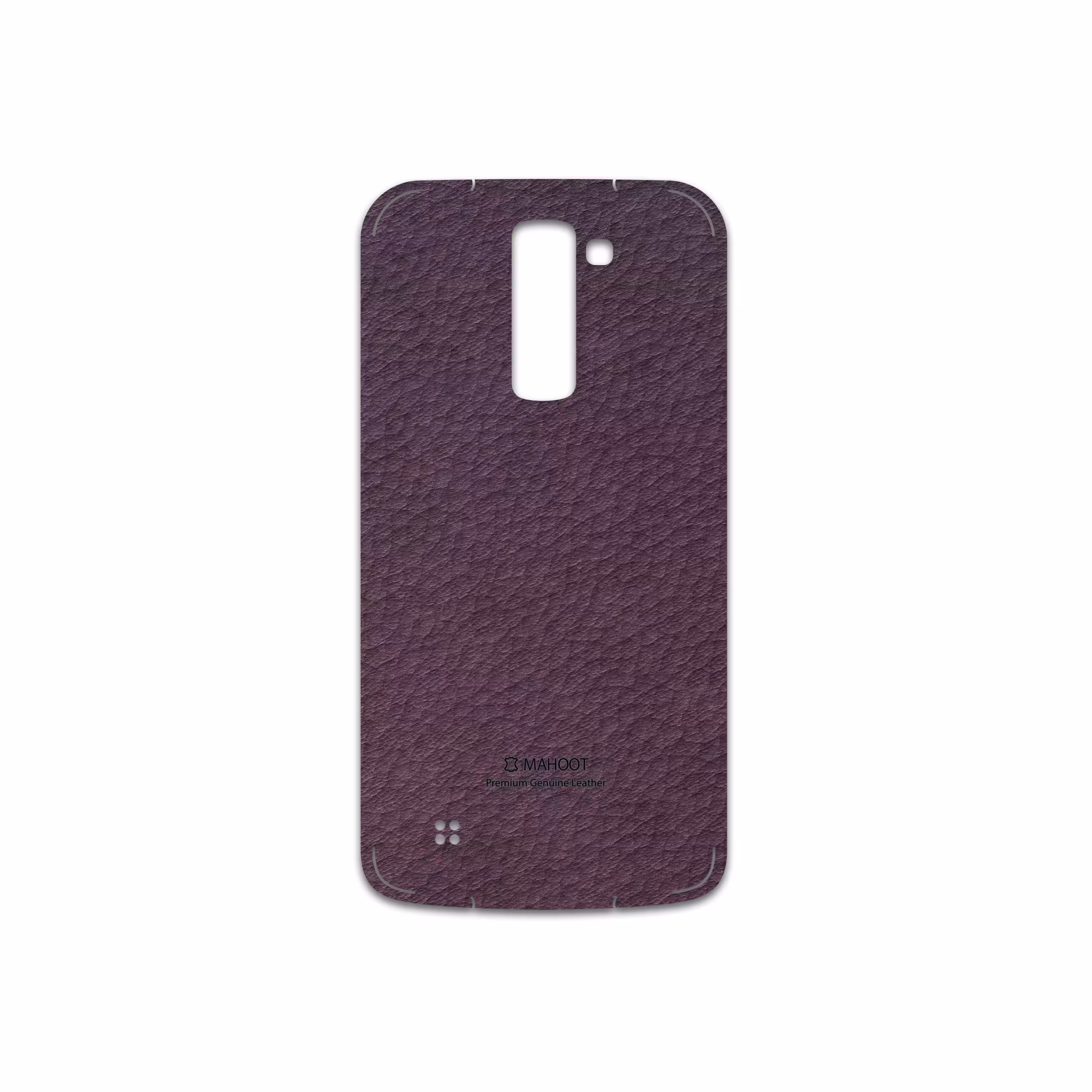 برچسب پوششی ماهوت مدل Purple-Leather مناسب برای گوشی موبایل ال جی K10
