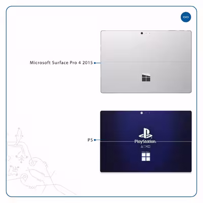 برچسب پوششی ماهوت مدل PS مناسب برای تبلت مایکروسافت Surface Pro 4 2015