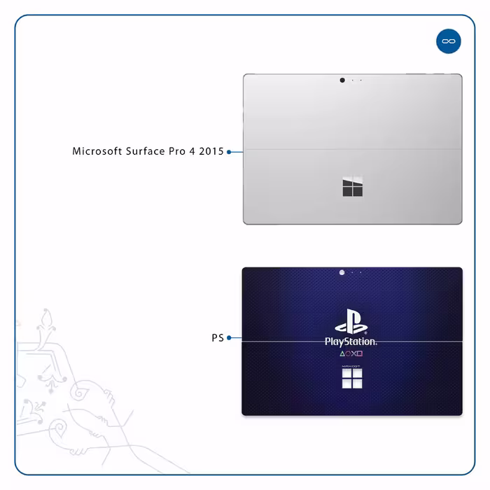 برچسب پوششی ماهوت مدل PS مناسب برای تبلت مایکروسافت Surface Pro 4 2015