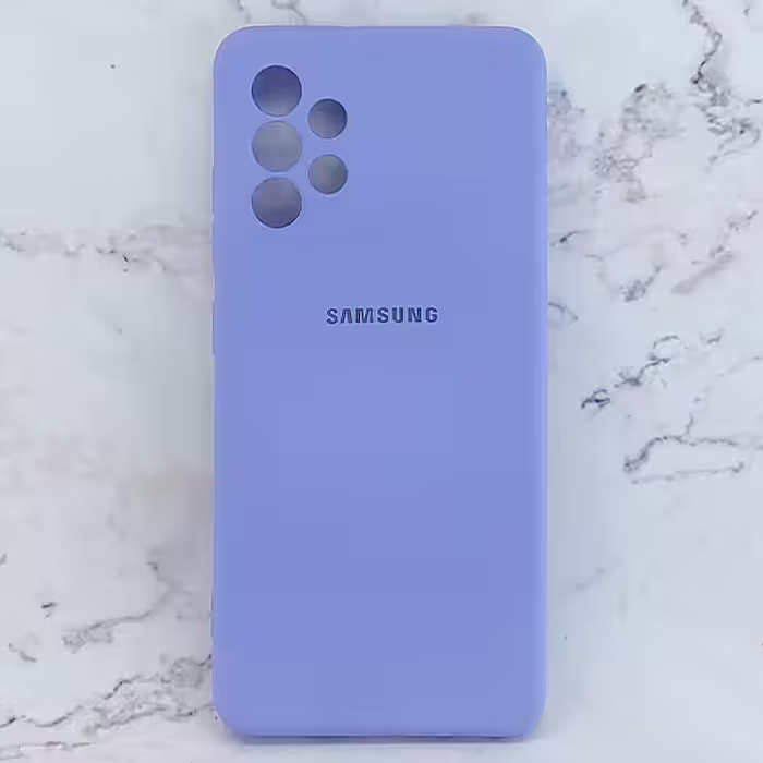 کاور سیلیکونی رنگی مدل TPN مناسب برای گوشی موبایل سامسونگ Galaxy A32 4G - نیلی کمرنگ