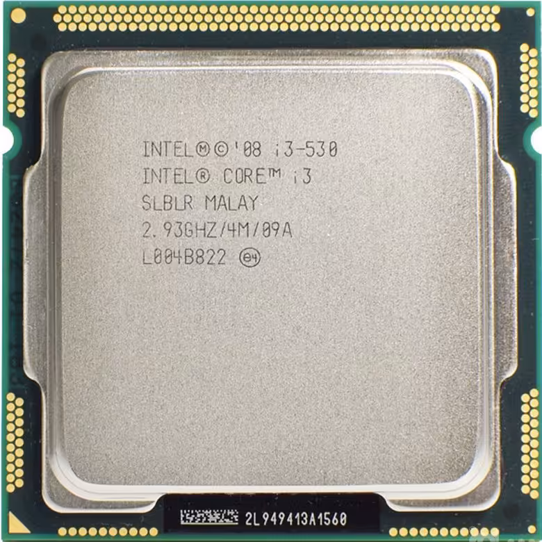 پردازنده مرکزی اینتل سری Clarkdale مدل core i3-530 - دوسو آی تی