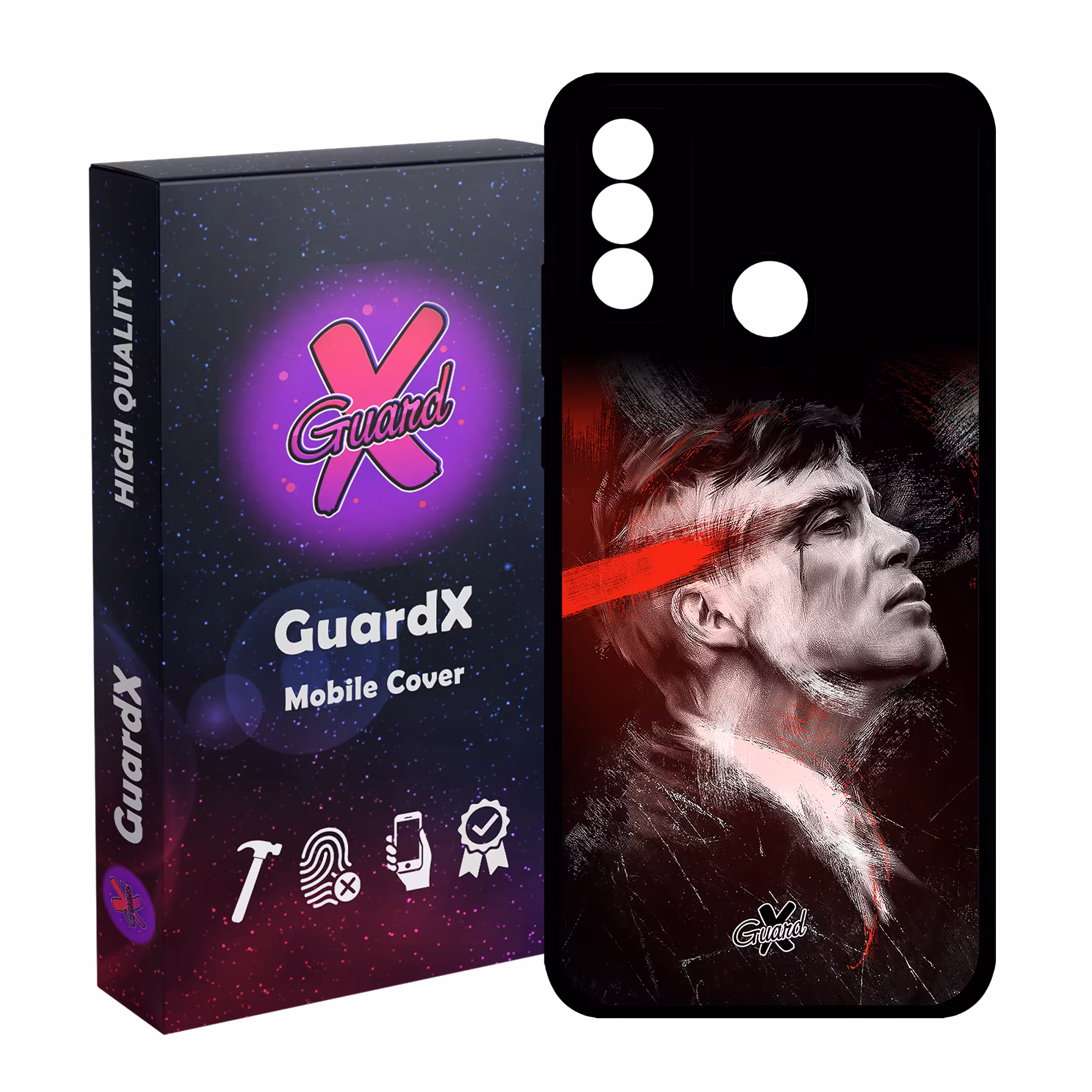 کاور گارد ایکس طرح Peaky Blinders مدل Glass10398 مناسب برای گوشی موبایل هوآوی P Smart 2020