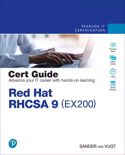 خرید و دانلود نسخه کامل کتاب Red Hat RHCSA 9 Cert Guide: EX200 (Certification Guide)
