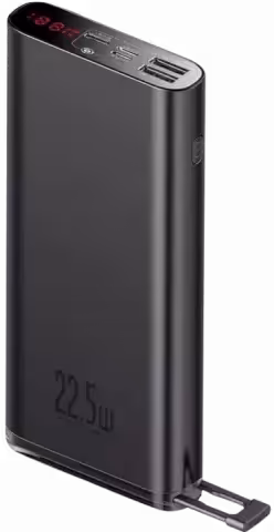 پاور بانک 20000 میلی‌آمپر ساعت Baseus مدل  Starlight Digital Display