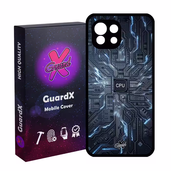 کاور گارد ایکس طرح CPU مدل Glass10504 مناسب برای گوشی موبایل شیائومی  MI 11 Lite