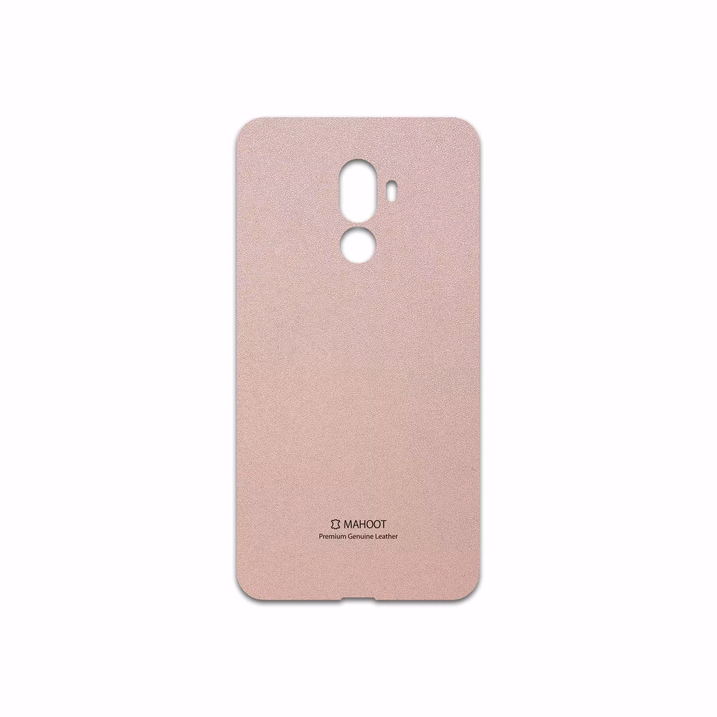برچسب پوششی ماهوت مدل Rose Gold Leather مناسب برای گوشی موبایل جی ال ایکس shahab