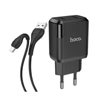 شارژر دیواری هوکو مدل N7 به همراه کابل MICROUSB