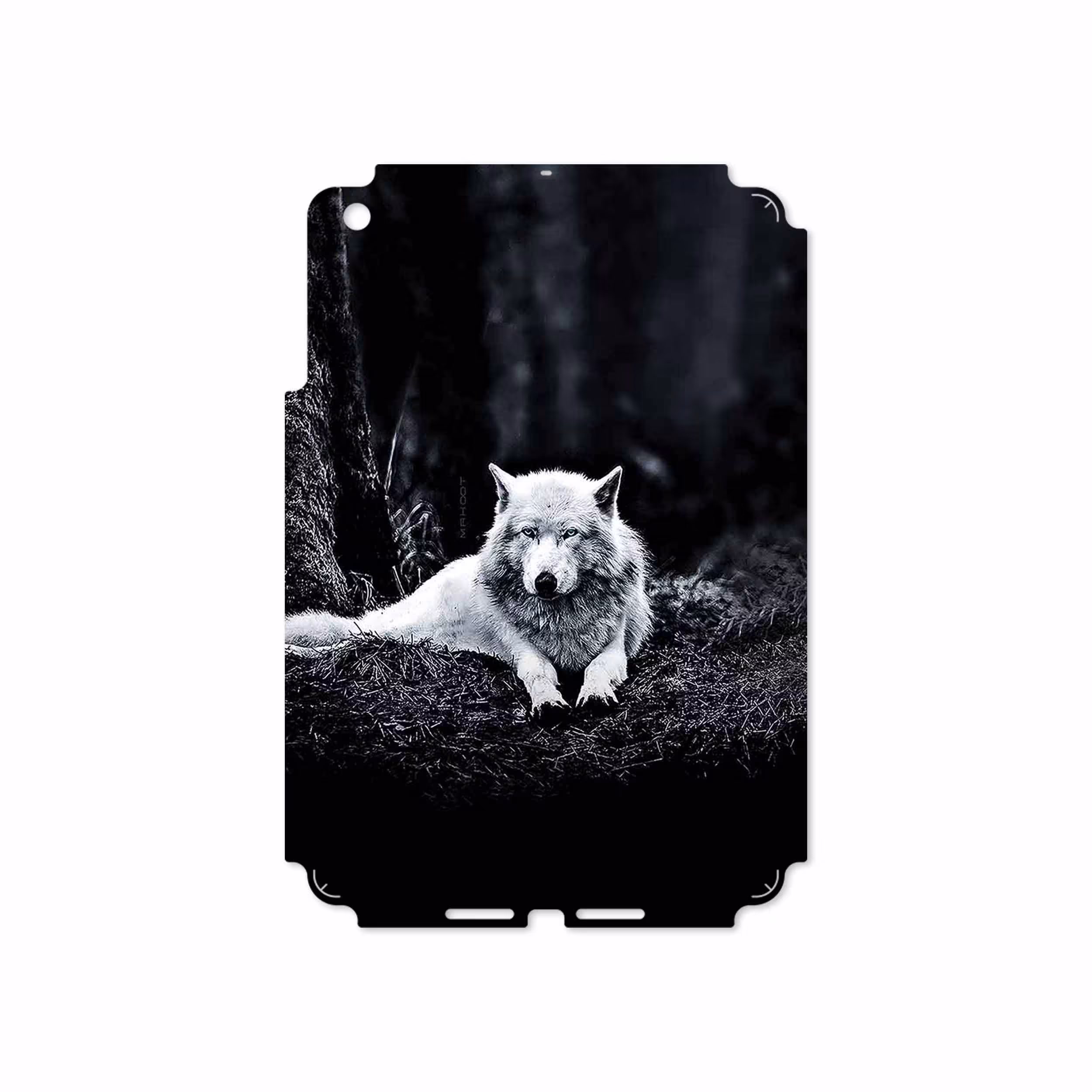 برچسب پوششی ماهوت مدل Dire Wolf مناسب برای تبلت اپل iPad mini 2012 A1432