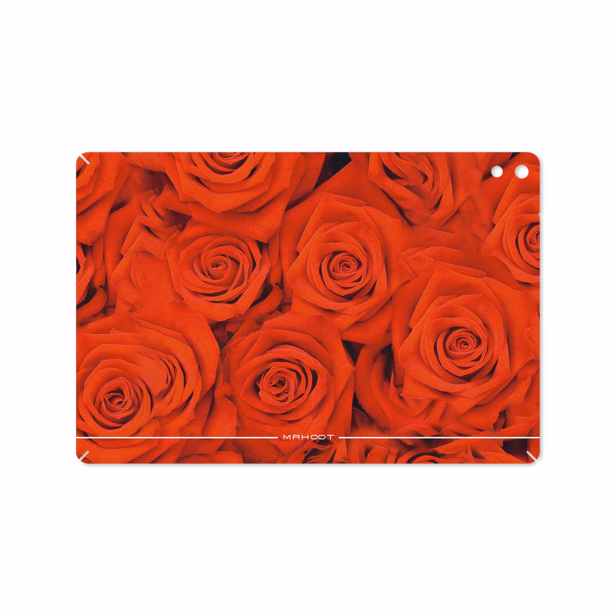 برچسب پوششی ماهوت مدل Red-Flower مناسب برای تبلت اچ تی سی Nexus 9 2014