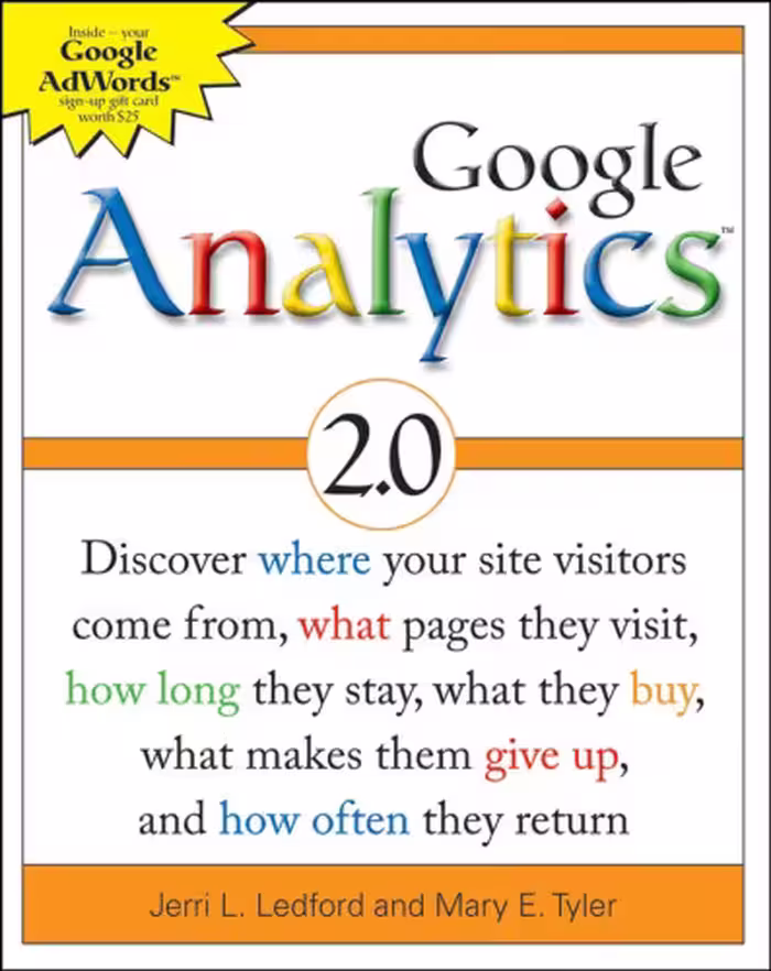 خرید و دانلود نسخه کامل کتاب Google Analytics 2.0