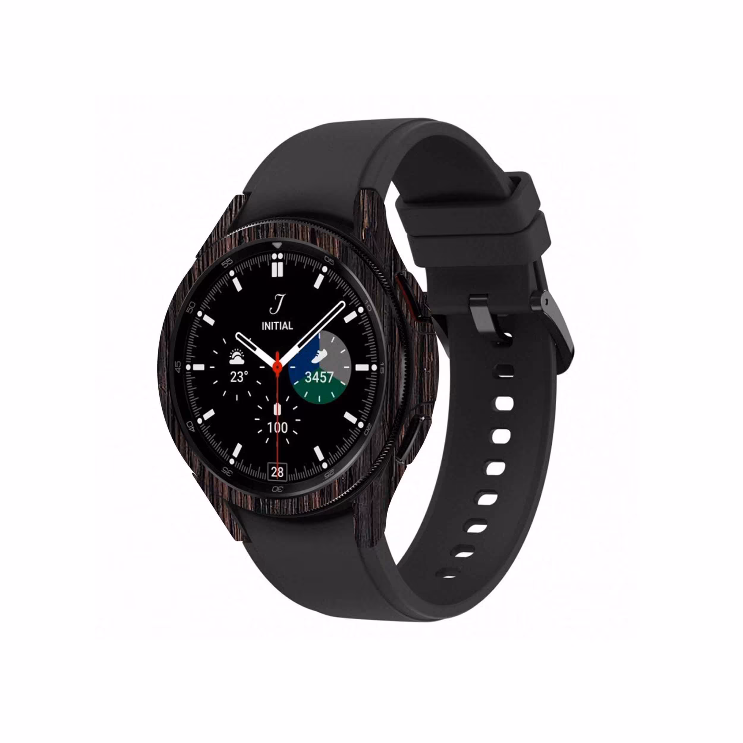 برچسب ماهوت طرح Burned Wood مناسب برای ساعت هوشمند سامسونگ Watch4 Classic 42mm