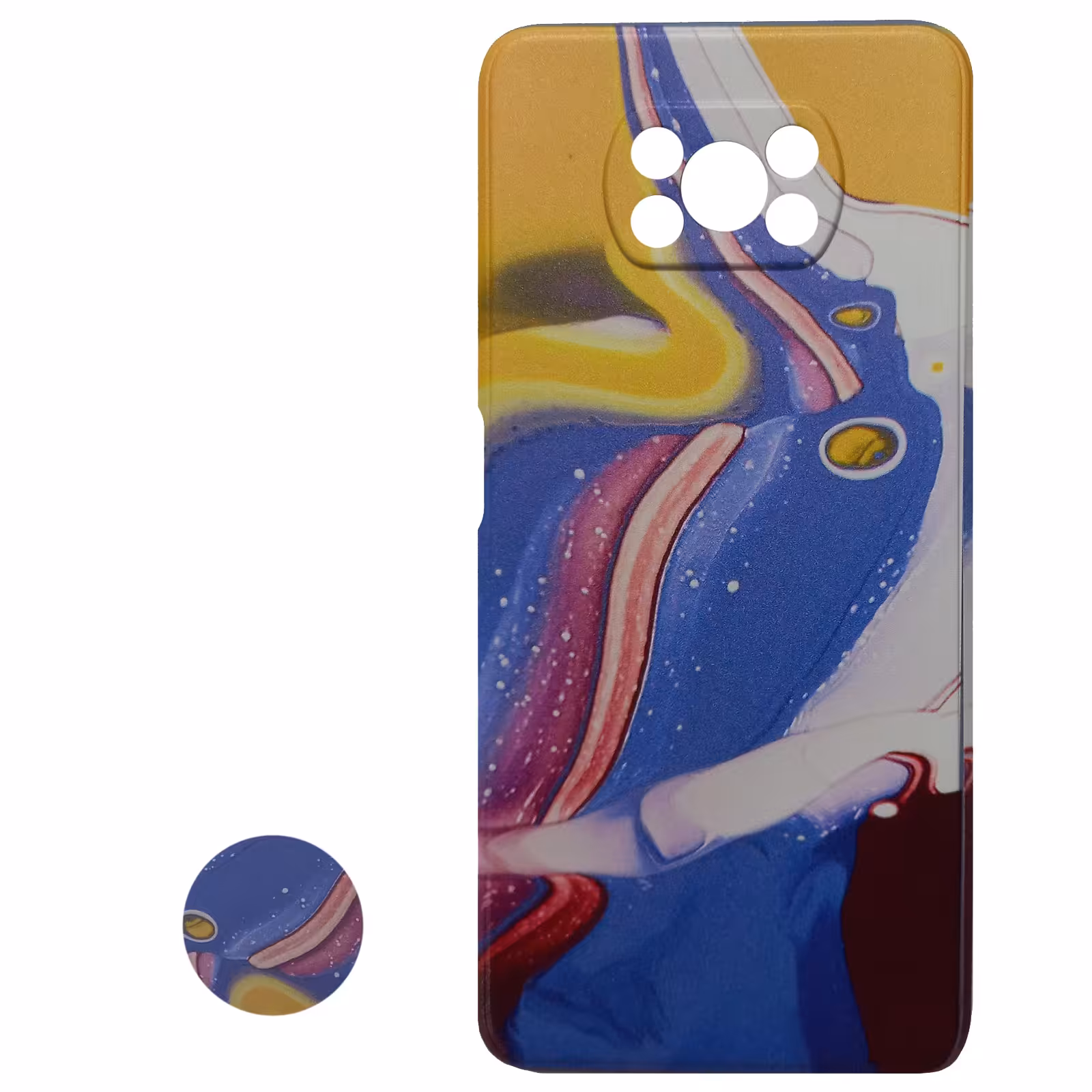 کاور مدل M0011 مناسب برای گوشی موبایل شیائومی Poco X3 / Poco X3 Pro به همراه پاپ سوکت