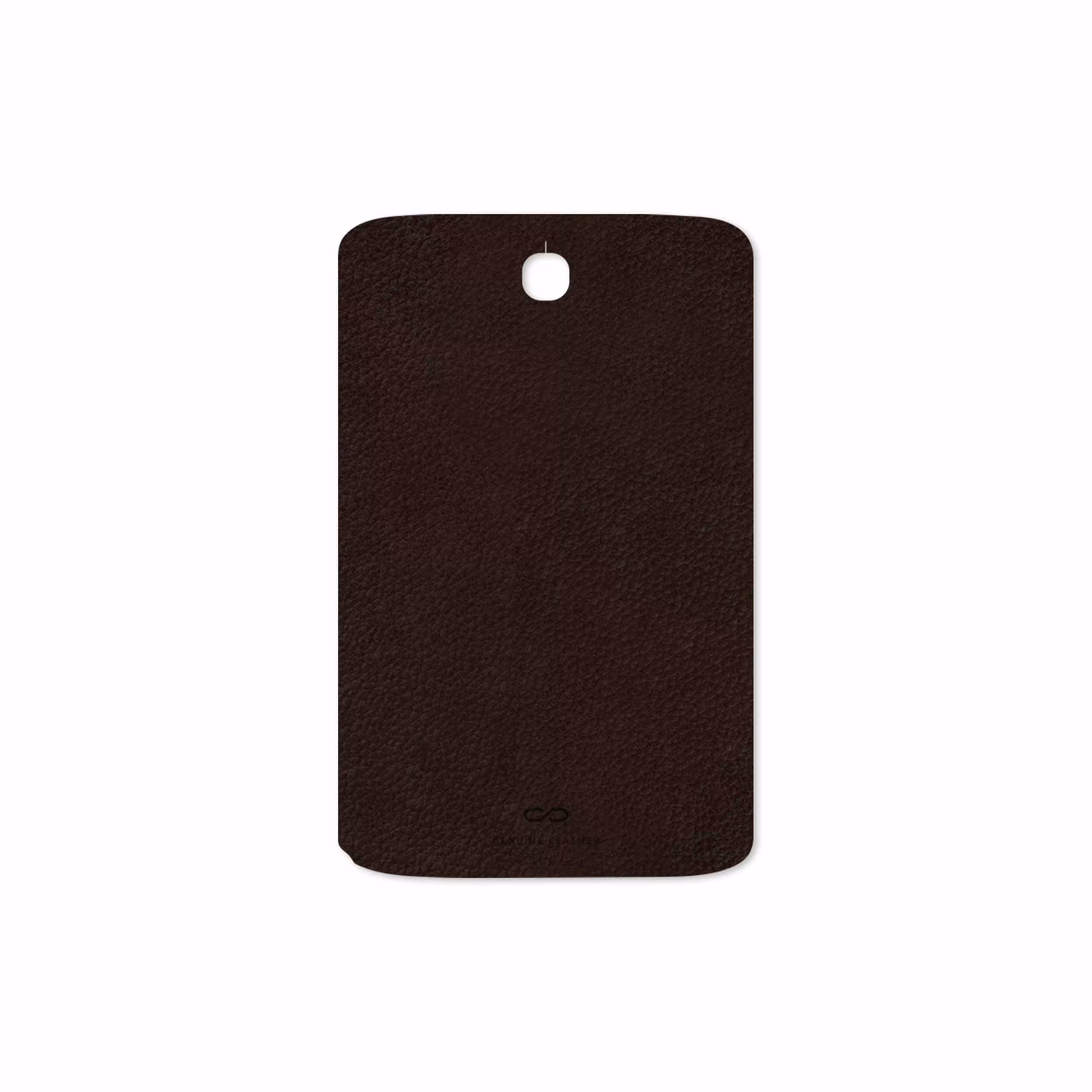 برچسب پوششی ماهوت مدل Dark-Brown-Leather مناسب برای تبلت سامسونگ Galaxy Note 8.0 2013 N5100