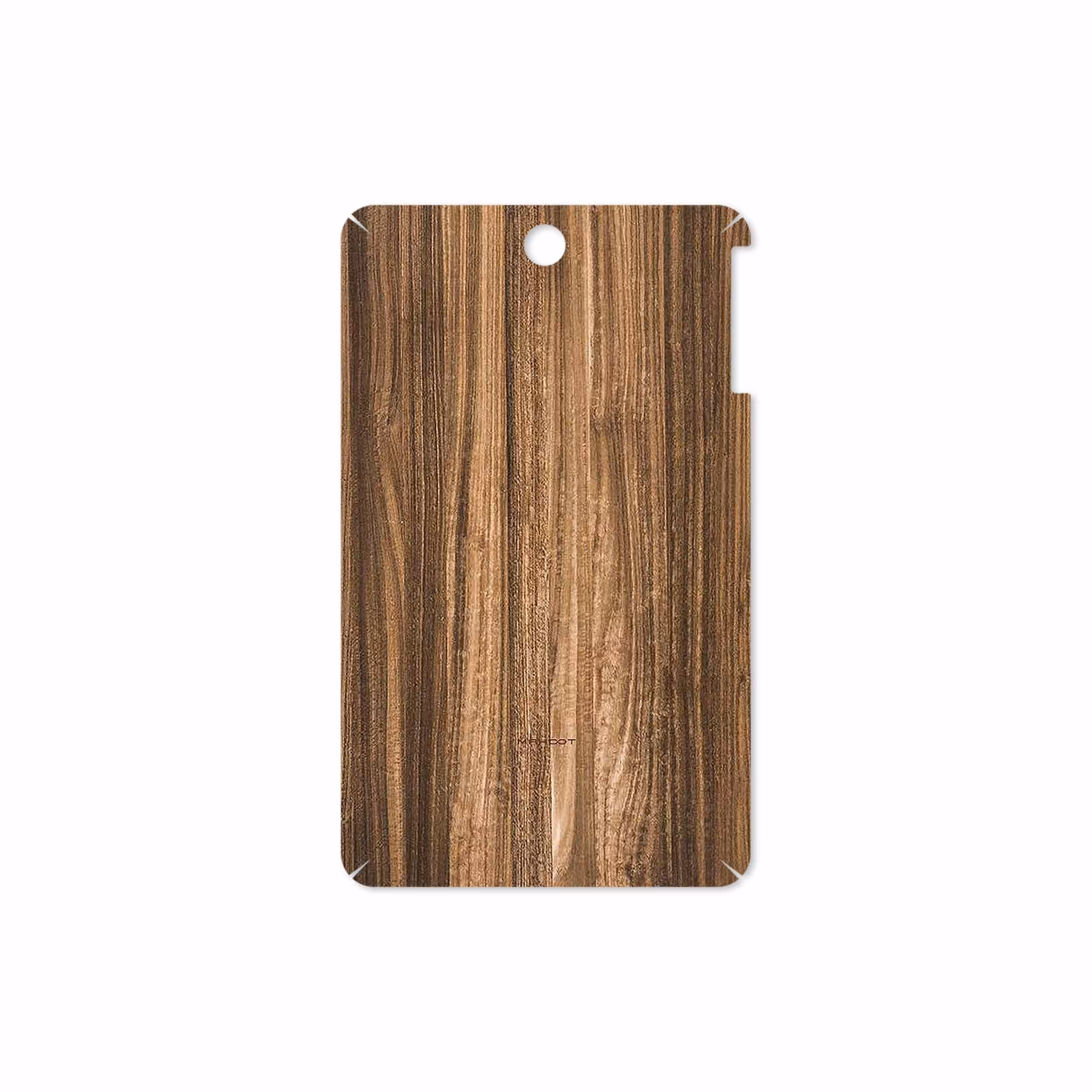 برچسب پوششی ماهوت مدل Light Walnut Wood مناسب برای تبلت لنوو A7-50 A3500 2014