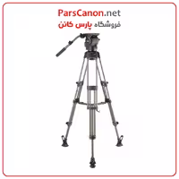 سه پایه فیلمبرداری لیبک مدل Libec RSP-750M Professional Aluminum Tripod System with Mid-level Spreader for ENG Setups