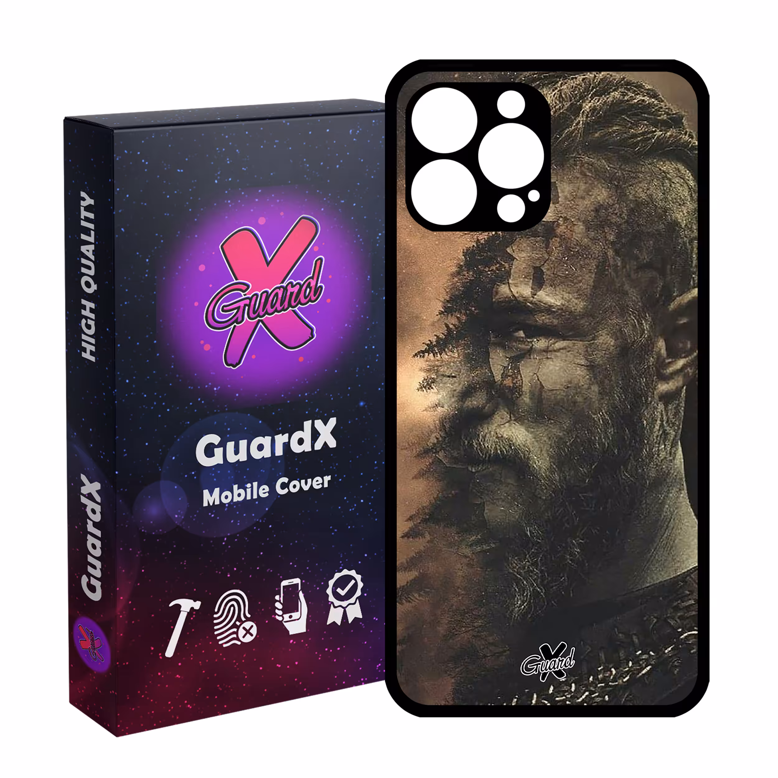 کاور گارد ایکس طرح Ragnar مدل Glass10347 مناسب برای گوشی موبایل اپل iPhone 13 Pro Max