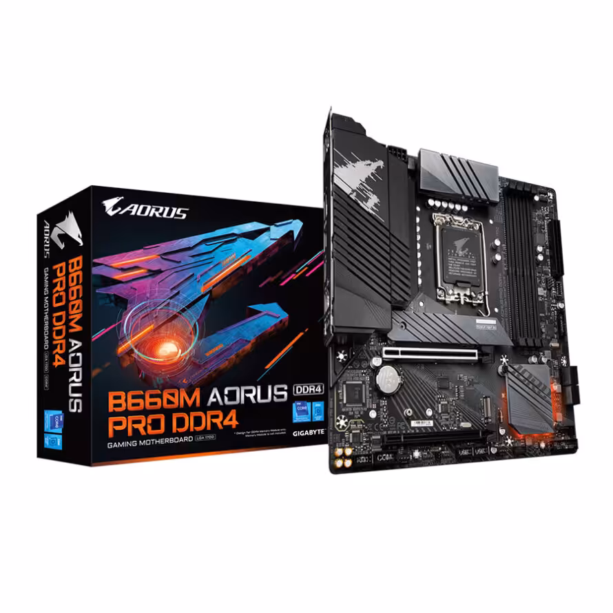 خرید مادربرد گیگابایت MotherBoard GIGABYTE B660M AORUS PRO DDR4 با بهترین قیمت