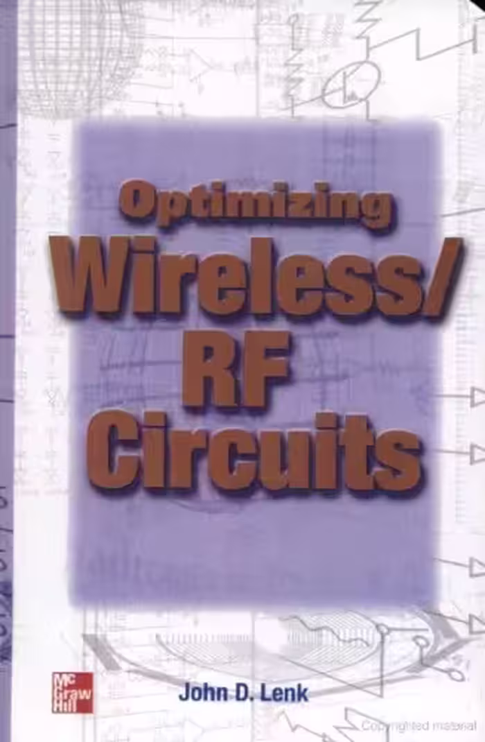 خرید و دانلود نسخه کامل کتاب Optimizing Wireless RF Circuits
