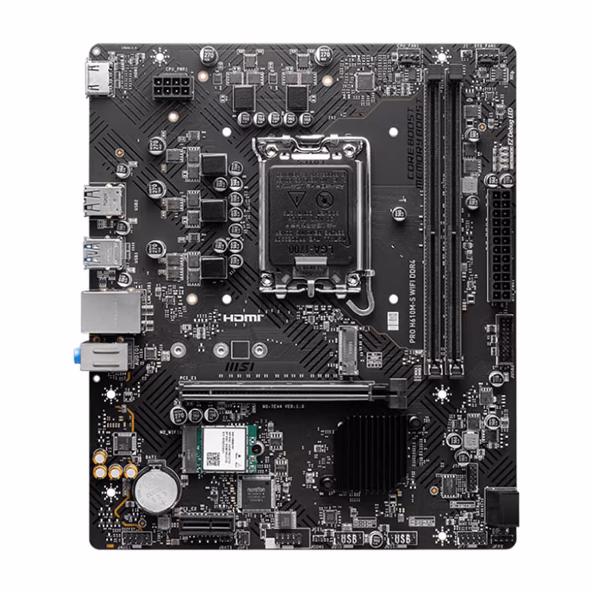 مادربرد ام اس آی مدل PRO H610M-S DDR4
