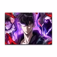 تابلو شاسی گوفی مدل سونگ جین انیمه سولو لولینگ طرح Jinwoo Solo Leveling Anime کد RD84 | دنیای قاب