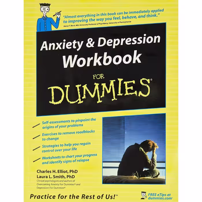 کتاب زبان اصلی Anxiety and Depression Workbook For Dummies انتشارات For Dummies