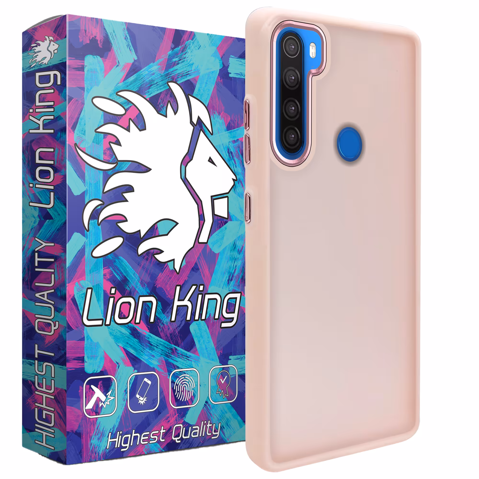 کاور لاین کینگ مدل DORTAKRANG مناسب برای گوشی موبایل شیایومی Redmi Note 8