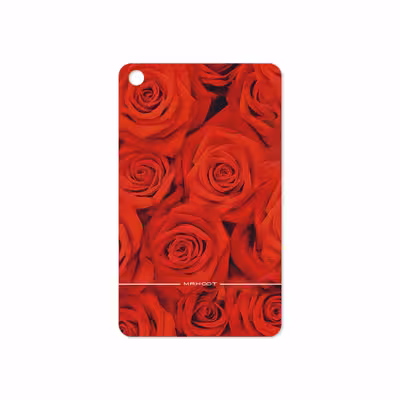 برچسب پوششی ماهوت مدل Red-Flower مناسب برای تبلت شیائومی Mi Pad 4 2018