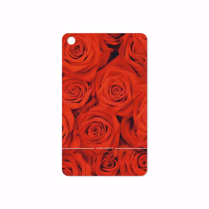 برچسب پوششی ماهوت مدل Red-Flower مناسب برای تبلت شیائومی Mi Pad 4 2018